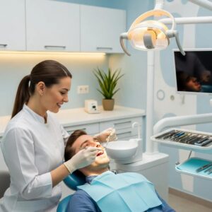 dental-clinic-scene-with-a-dentist-examining-a-patient-highlighting-expert-care